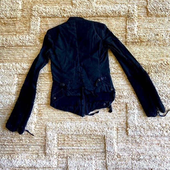 NWOT Greg Lauren black jacket -1/XS - Picture 5 of 7